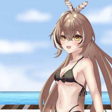 Mumei Summer Outfit