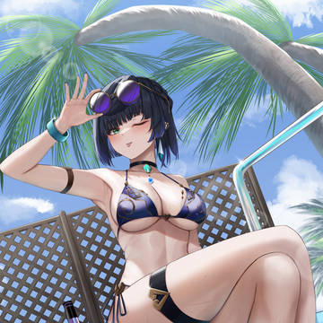 水着夜蘭💙