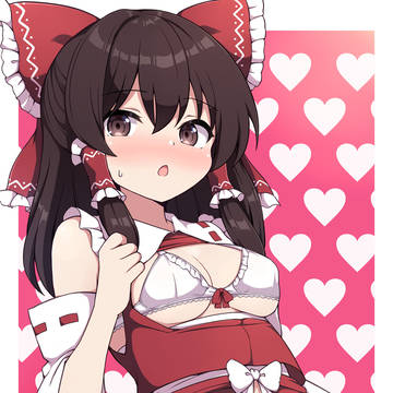 エッチ衣装霊夢
