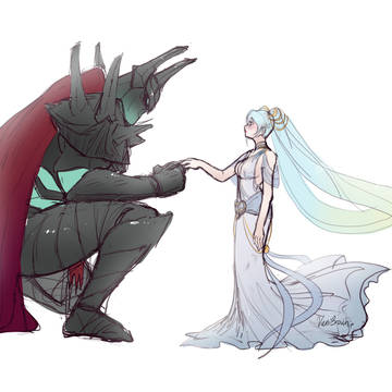 My queen...