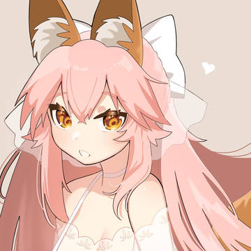 白キャス狐
