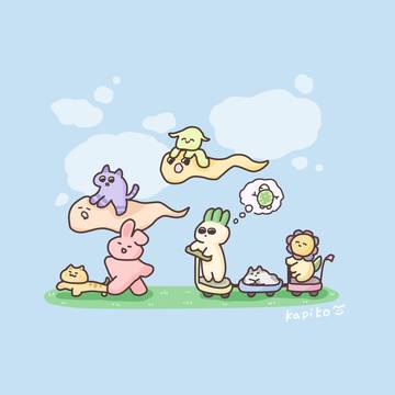 おさんぽふれんず🐾Friends taking a walk