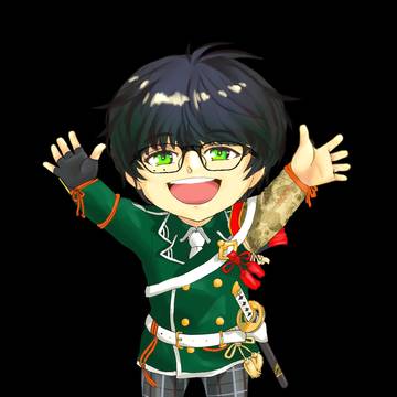 刀剣乱舞 名刺用イラスト