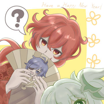 ディルックさんとナヒーダ