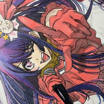 推しの子のアイちゃんのコピックでの模写です!