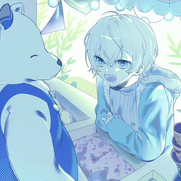 しろくまアイスクリーム屋さん🐻‍❄️