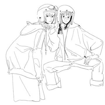oc和速写