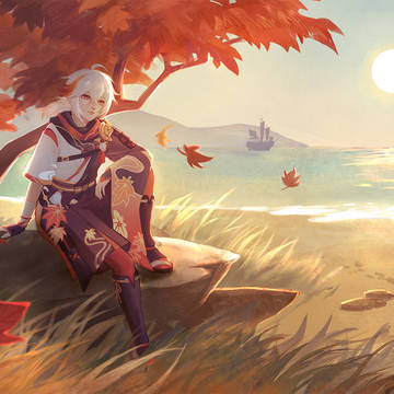 A calm day by the sea