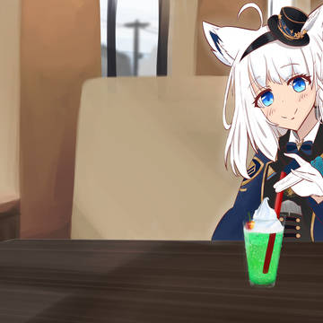 フブちゃんを描いてみた