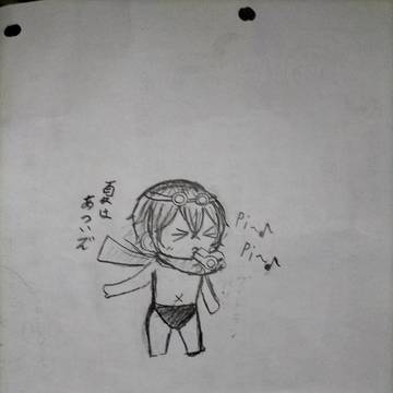 夏は暑いね〜