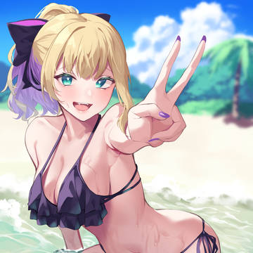 水着のあちゃん