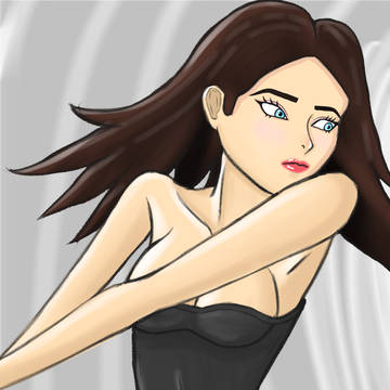 Girl drawing
