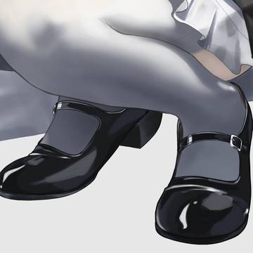 エナメル靴