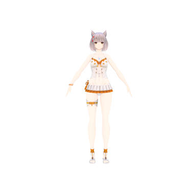 Mio swimsuit b3dFile配布開始 (Fanbox