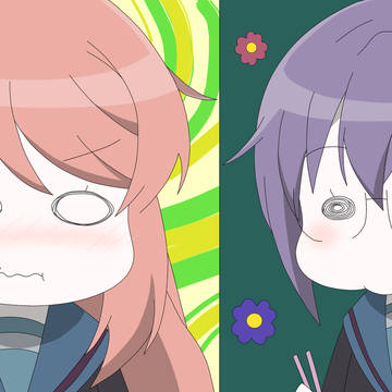 お弁当を食べる二人