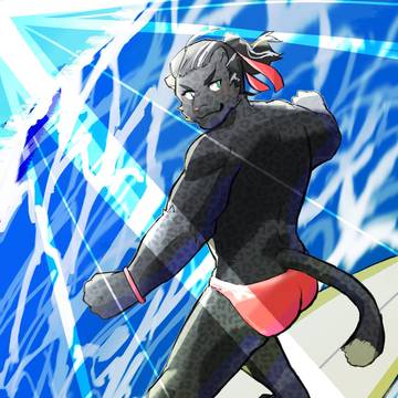 サーファー黒豹🏄️