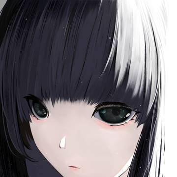 大きな黒目