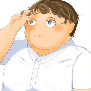 天パ男子