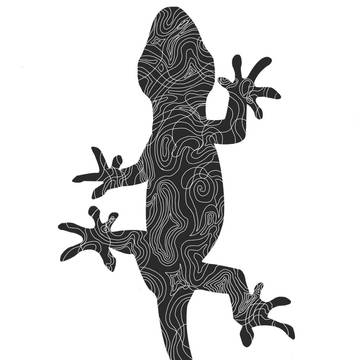 最近こういうの描いてます。🦎