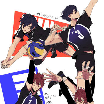 バレーパロ🏐