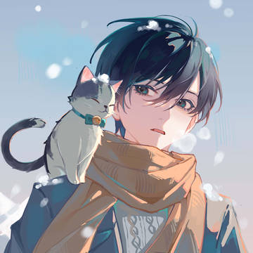 雪と凛とねこちゃん