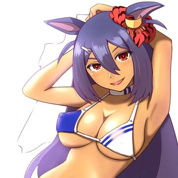水着姐さん