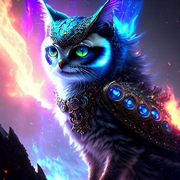 cat owl epic