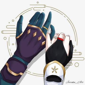 XiAya's hands