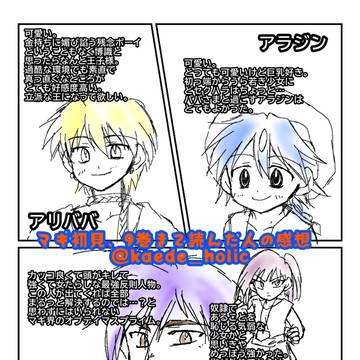 マギ初見のキャラ偏見
