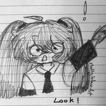 miku doodle