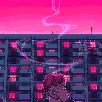 Neon sky