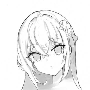モノクロアズサ