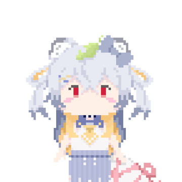 狸白めるもドット絵