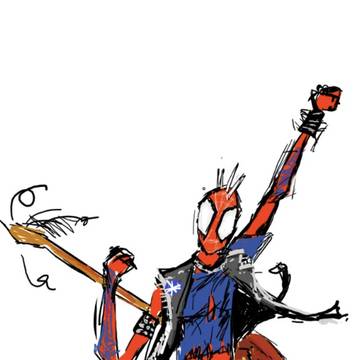 スパイダーパンク　ホビーブラウン