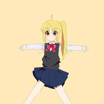 伊地知ニジカ変身