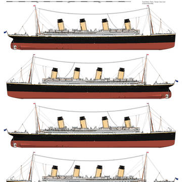 Titanic redrawn *Update*