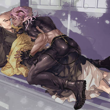 BLACK坊主とPINK淫魔