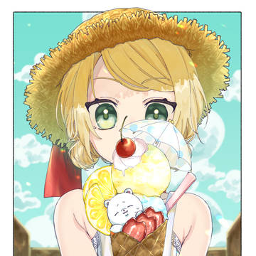 🐻‍❄️が入ったしろくまアイス