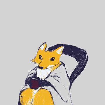 きつねのひととき
