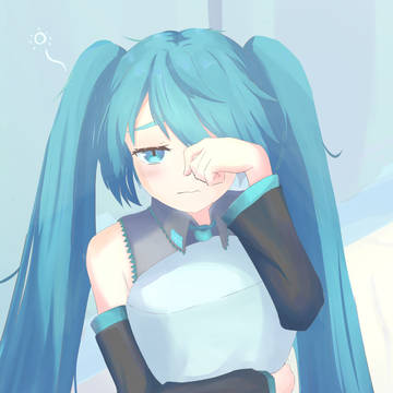 寝起きミク