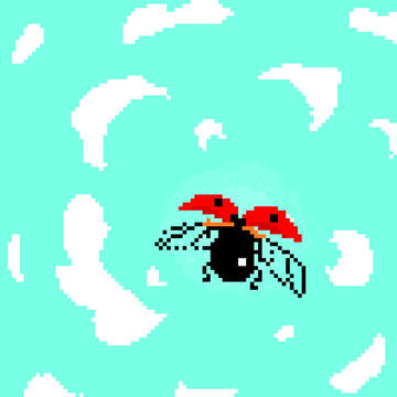 空へ飛び立つ