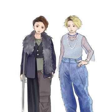 KK服裝臨摹