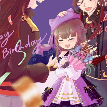 0720-貓宮ゆな生日賀圖