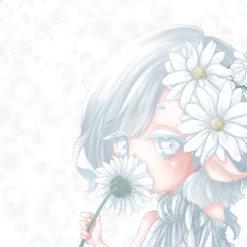 白い花