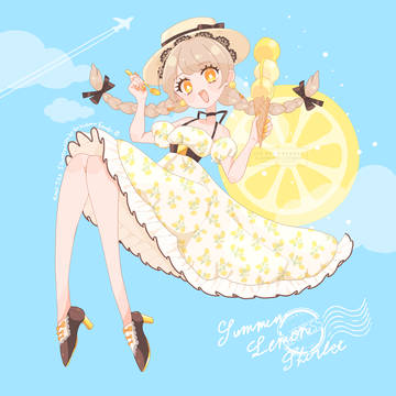 真夏のレモンシャーベット