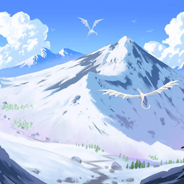 Snow moutain