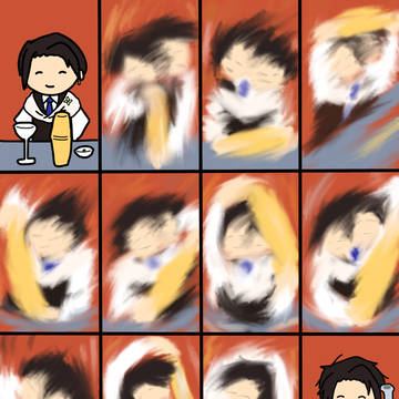 完璧なマティーニを作るガイさん