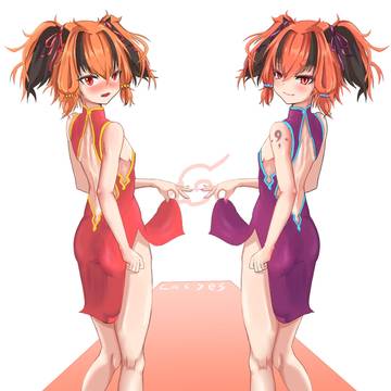 九喇嘛子（旗袍）