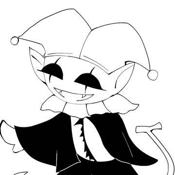 Jevil illustration