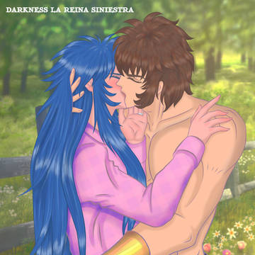 Nuestro primer beso.